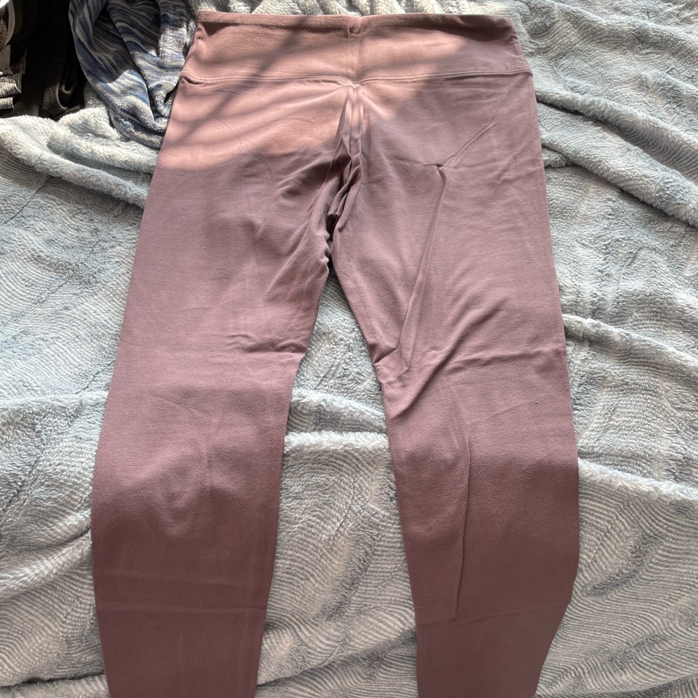 Purple Soft Long Leggings